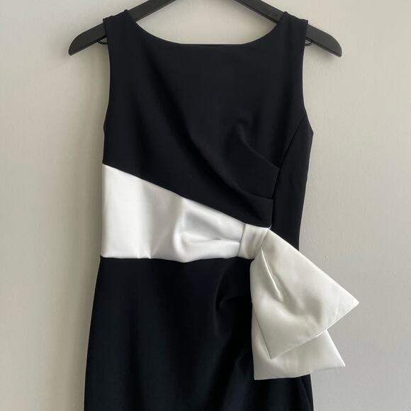 Chiara Boni Yazhi Ponte Bow Waist Evening Dress - Picture 4 of 7